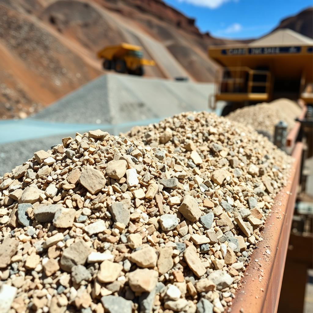 Mining materials